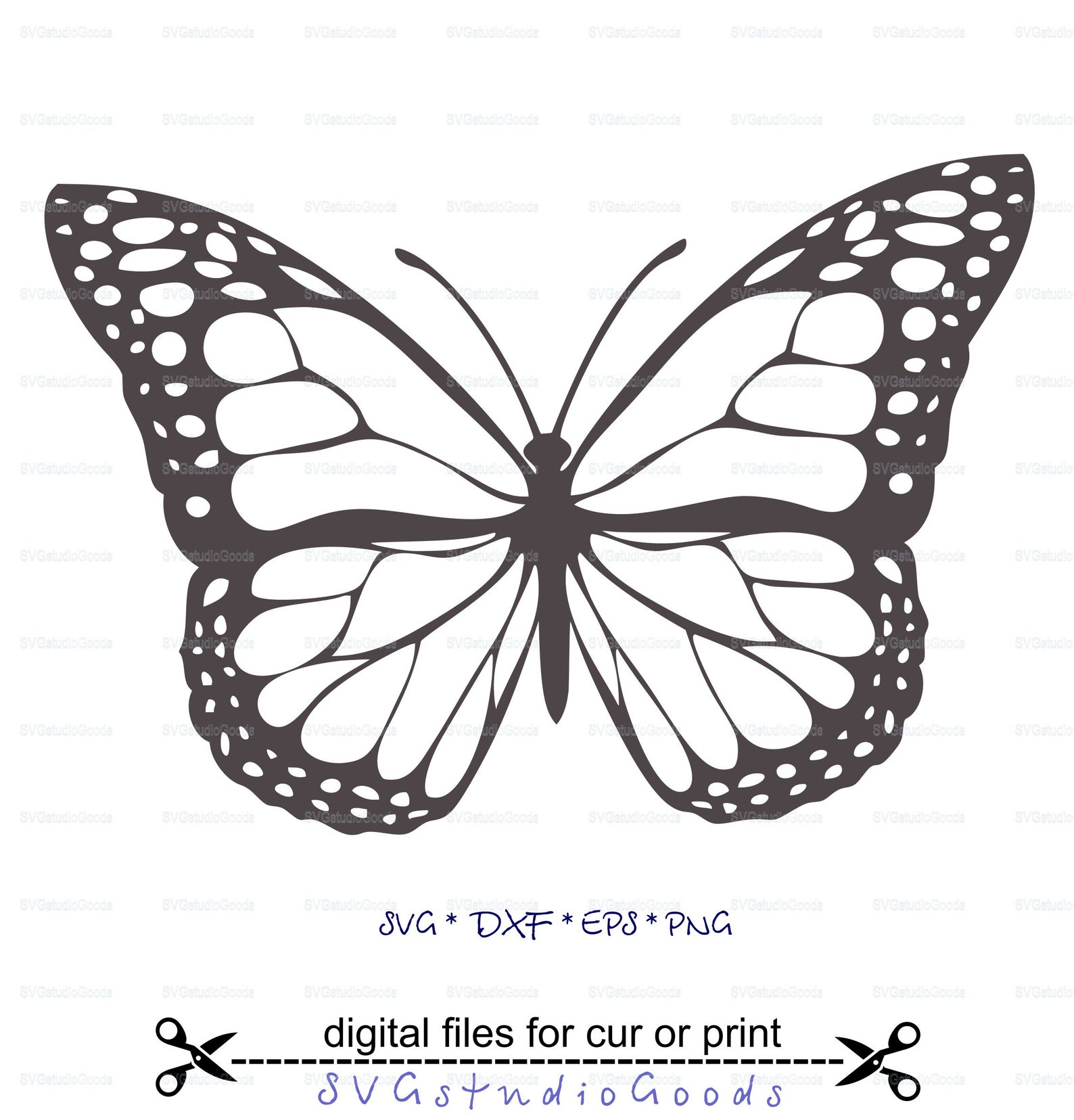 monarch butterfly outline svg butterfly svg butterfly etsy