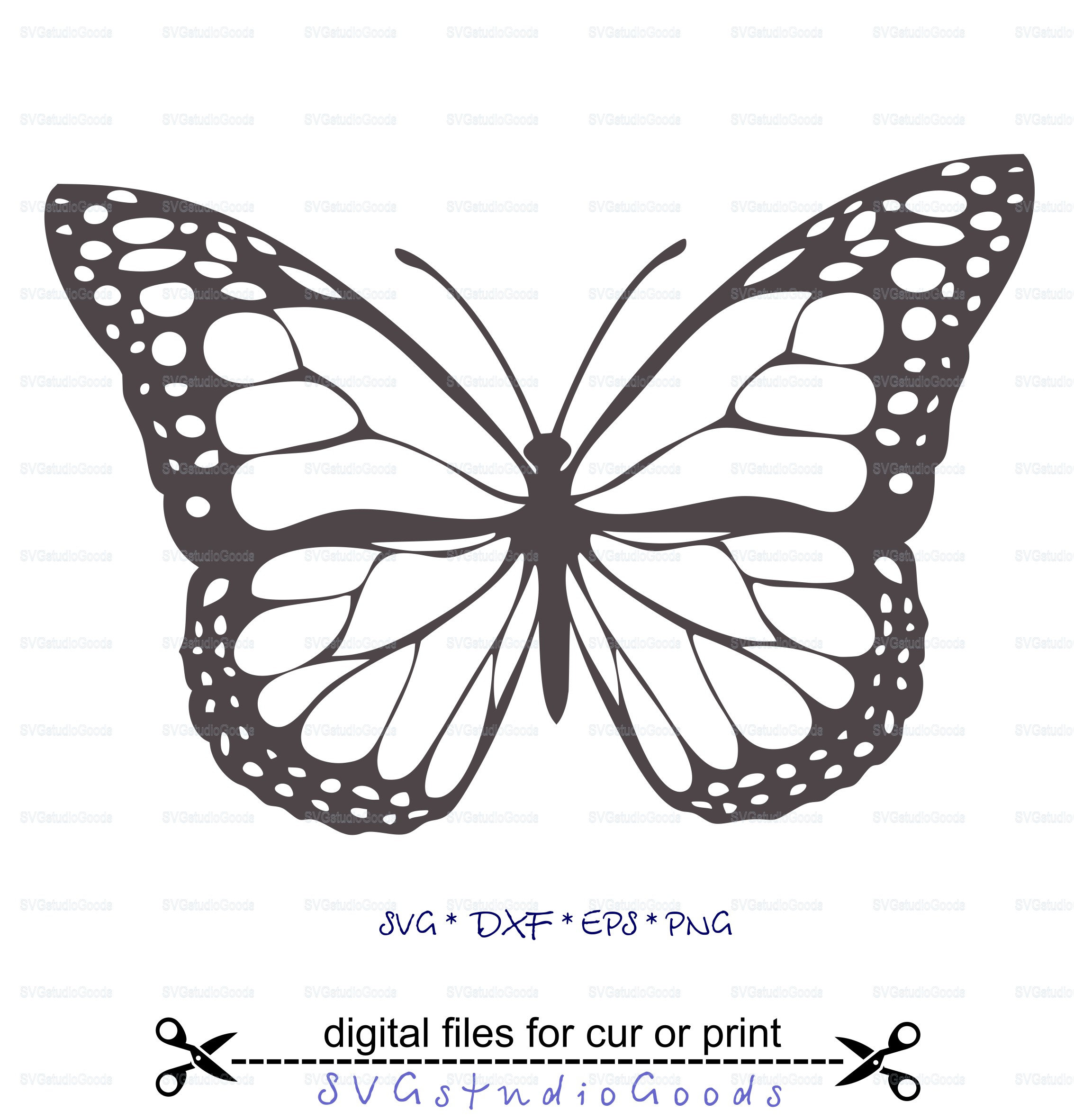 monarch butterfly outline svg butterfly svg butterfly etsy ireland