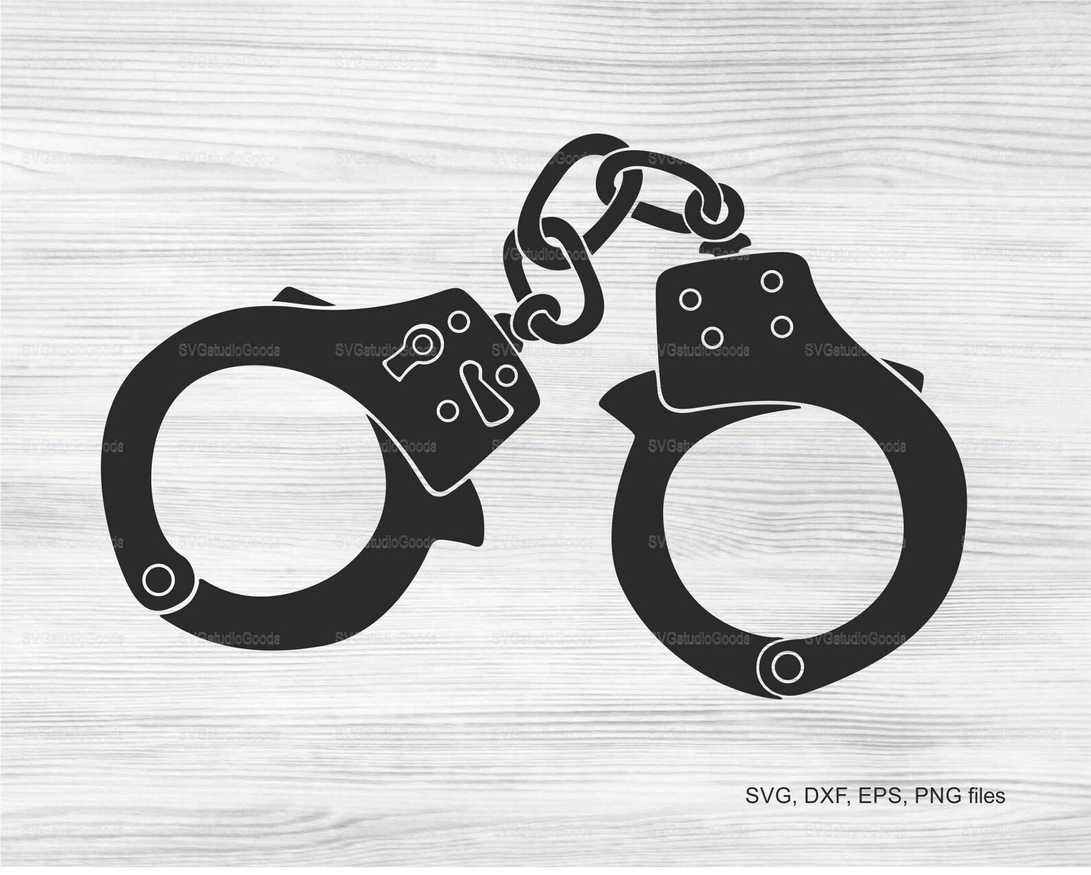 Handcuff SVG Handcuff clipart Eps Dxf Png Pdf Handcuff Etsy