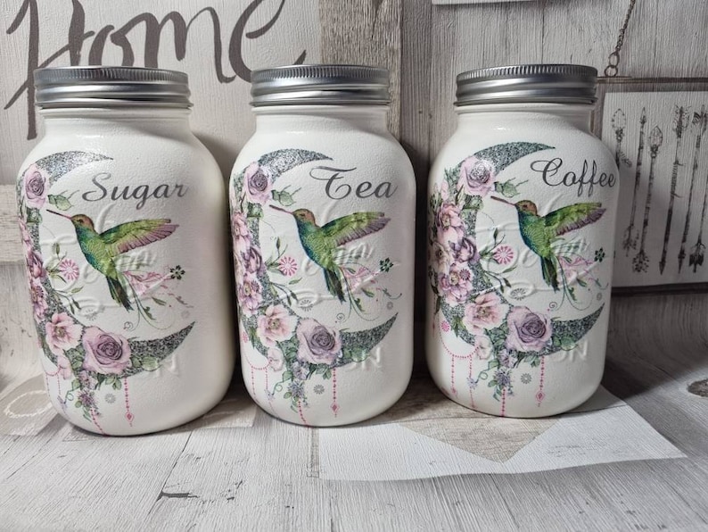 Humming Bird Canister Set