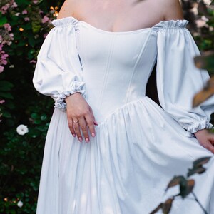 romantic renaissance dress for modern brides
