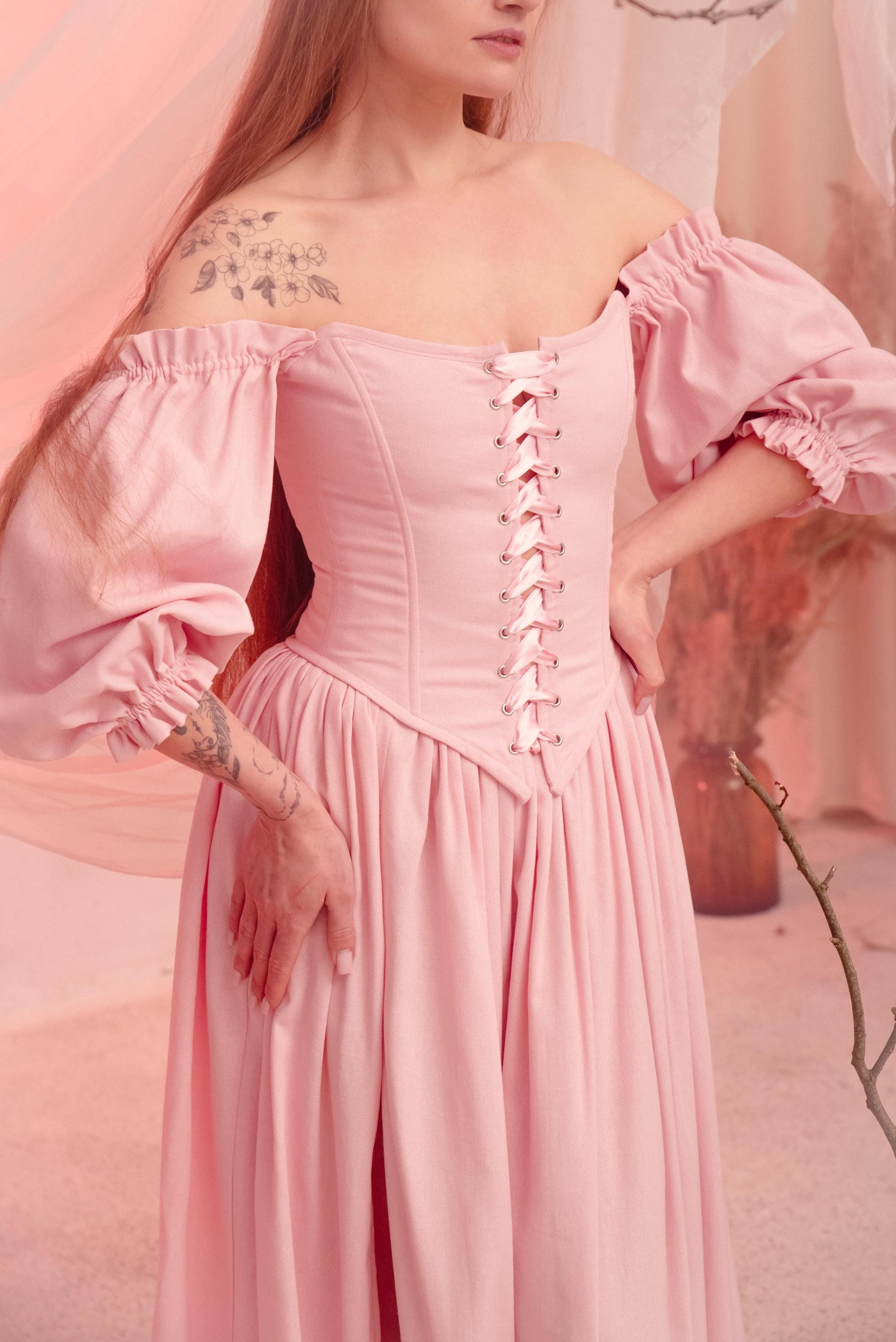 chinese dress ladies Kenzie Mini Dress Light Pink main image 1