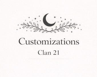 Listado de personalización para pedidos urgentes, cortes y otros.