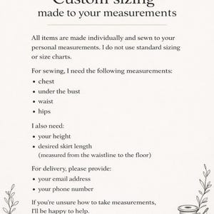 custom size linen corset dress made to measure