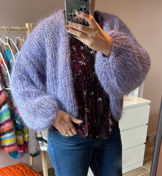Coarse Knitted Bernadette Cardigan 
