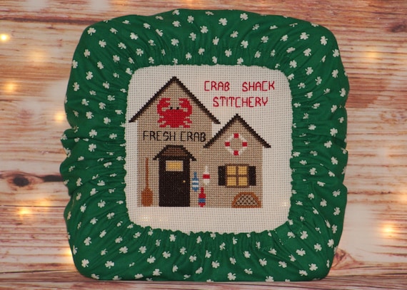 Shamrock Grime Guard Q-Snap, Nurge or Round Hoop Cover For Cross Stitch and Needlework