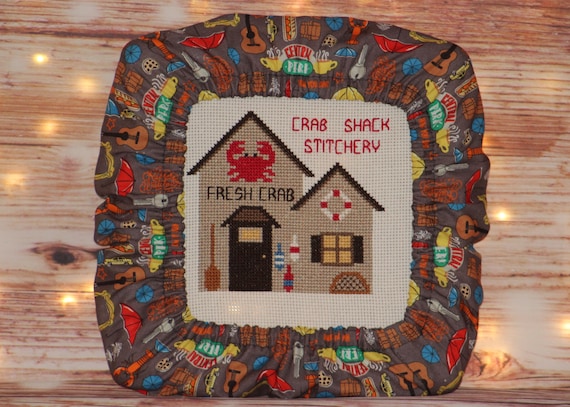 Friends Grime Guard Q-Snap, Nurge or Round Hoop Cover For Cross Stitch and Needlework
