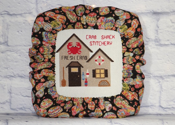 Japanese Temari Ball Grime Guard Q-Snap, Nurge, Round Hoop Cover For Cross Stitch, Needlework