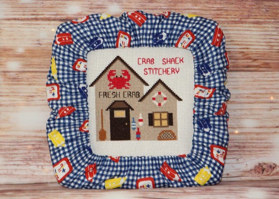 School Stuff Grime Guard Q-Snap, Nurge or Round Hoop Cover For Cross Stitch and Needlework