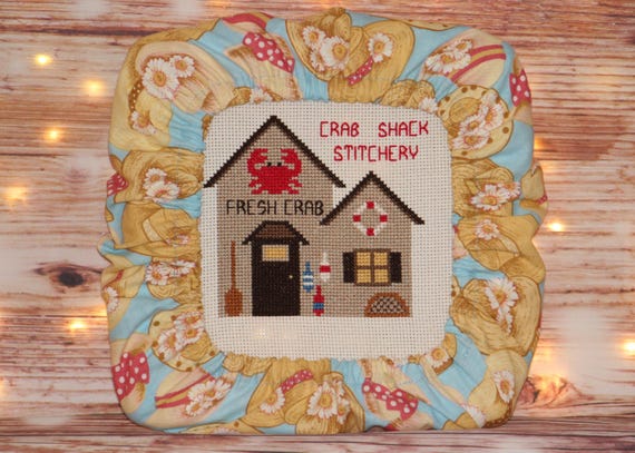 Hats Grime Guard Q-Snap, Nurge or Round Hoop Cover For Cross Stitch and Needlework