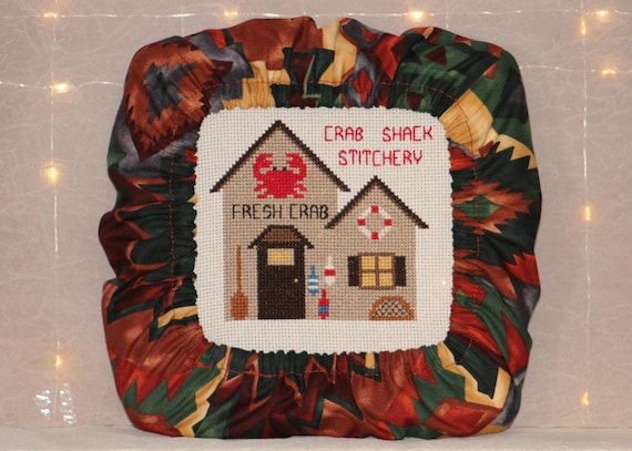 Southwest Grime Guard Q-Snap, Nurge or Round Hoop Cover For Cross Stitch and Needlework