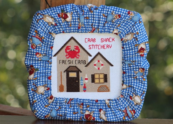 Chicken Guard Q-Snap, Nurge or Round Hoop Cover For Cross Stitch and Needlework