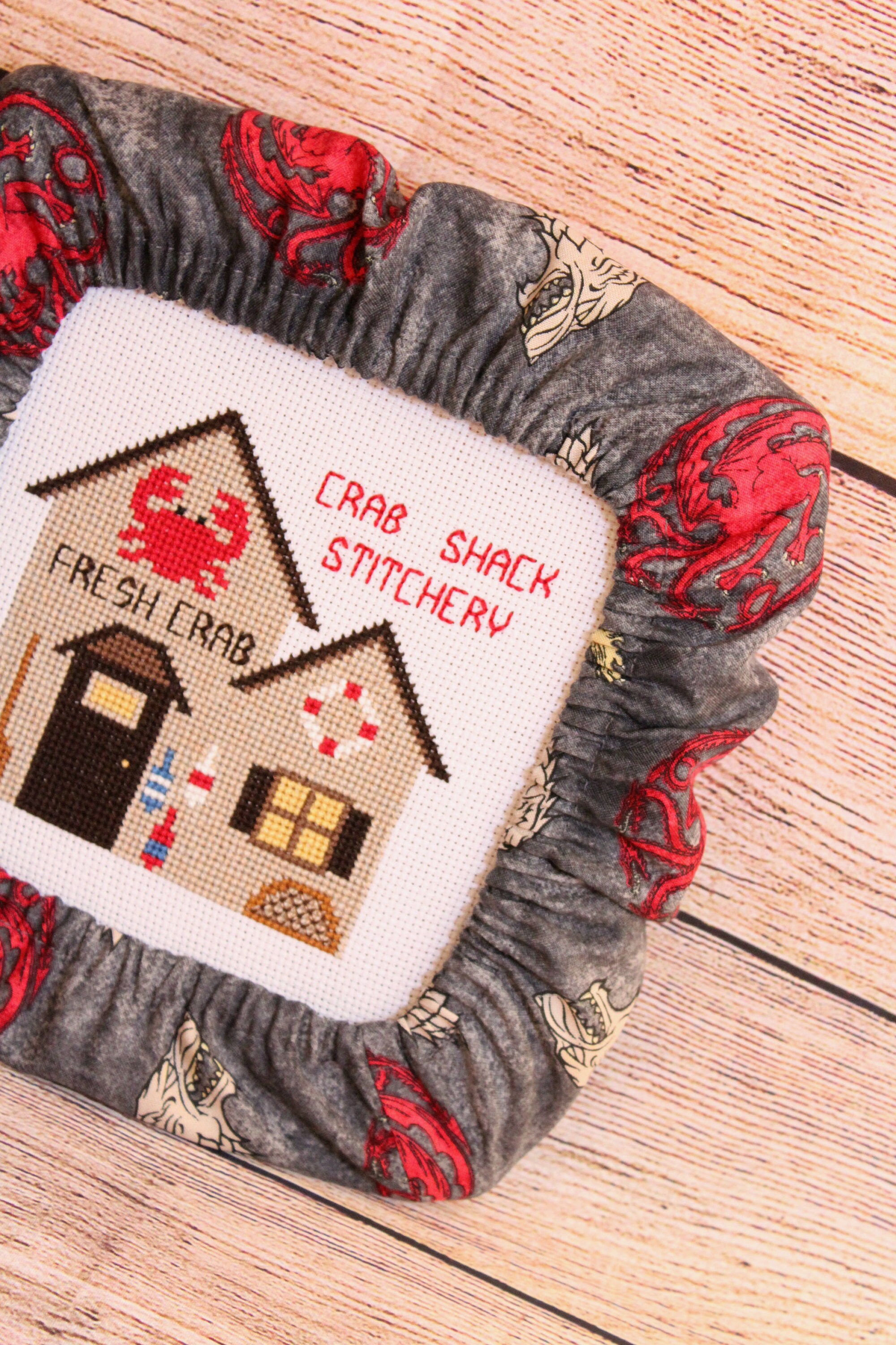 Game of Thrones Grime Guard QSnap Cover For Cross Stitch and Needlework