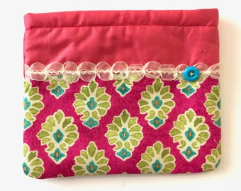 Coin purse, 'Strawberry Mojito'