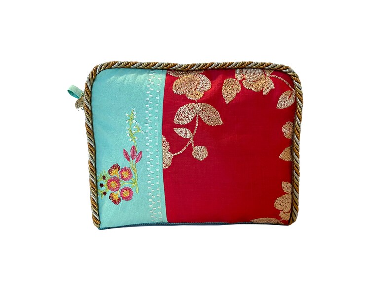 Large toiletry bag, Large travel kit bag, Large cosmetic bag, 'Adéline' image 7