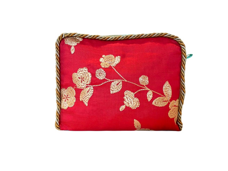 Large toiletry bag, Large travel kit bag, Large cosmetic bag, 'Adéline' image 3