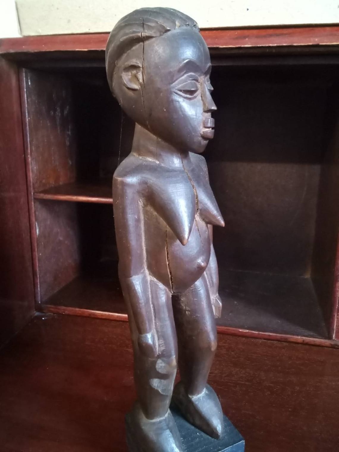 Antique carved African wooden fertility sculpture Etsy