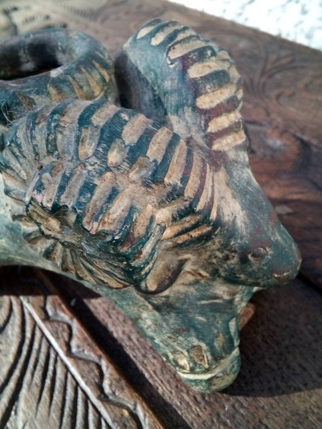 Terracotta Ram Candle Holder Etsy