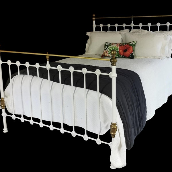 Antique Iron Bed Etsy