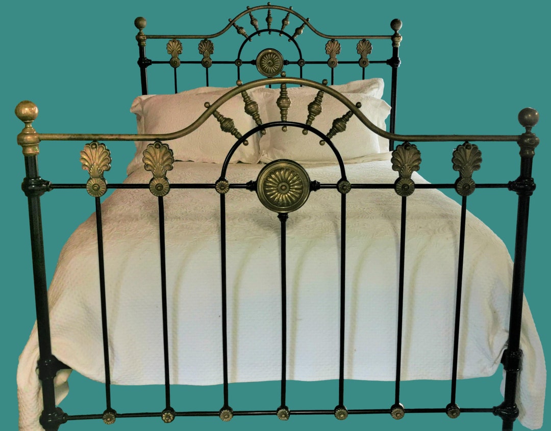 Full Size British Antique Cast Iron And Brass Bed Cast Iron Bed Full full-size-british-antique-cast-iron-and-brass-bed-cast-iron-bed-full