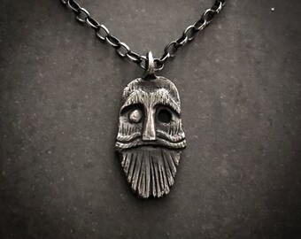 The Odin Pendant - Odin Necklace, Viking Pendant, Viking Jewellery, Óðinn