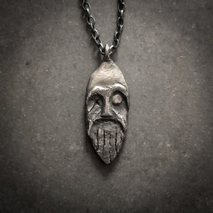 Odin Pendant - Odin Amulet, Viking Necklace, Viking Jewellery, Óðinn