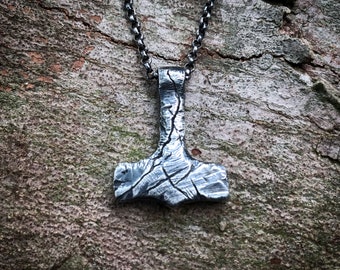 The Mjolnir Pendant - Thor’s Hammer Pendant, Viking Jewellery, Viking Necklace, Mjölnir