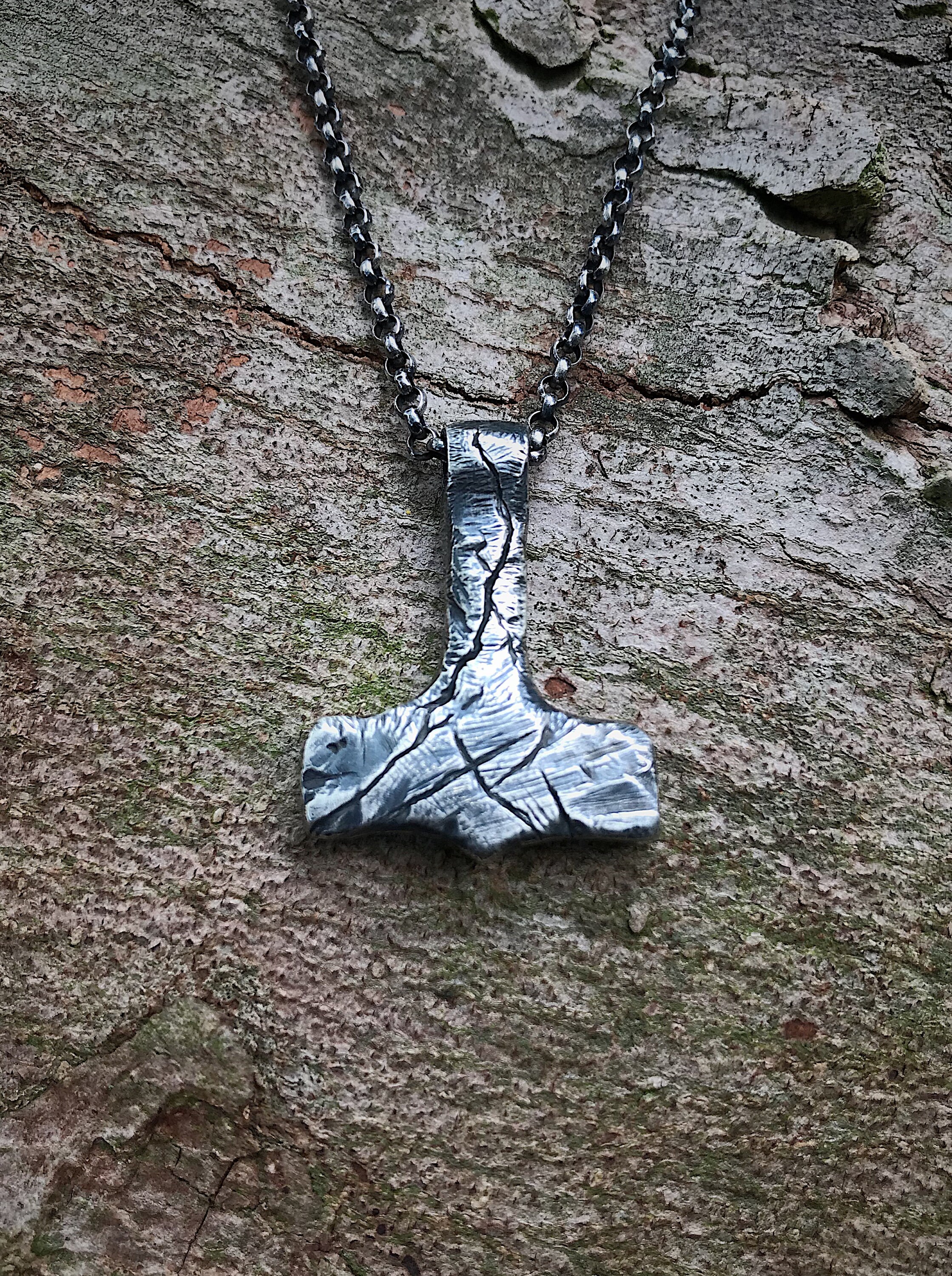 The Mjolnir Pendant Thors Hammer 