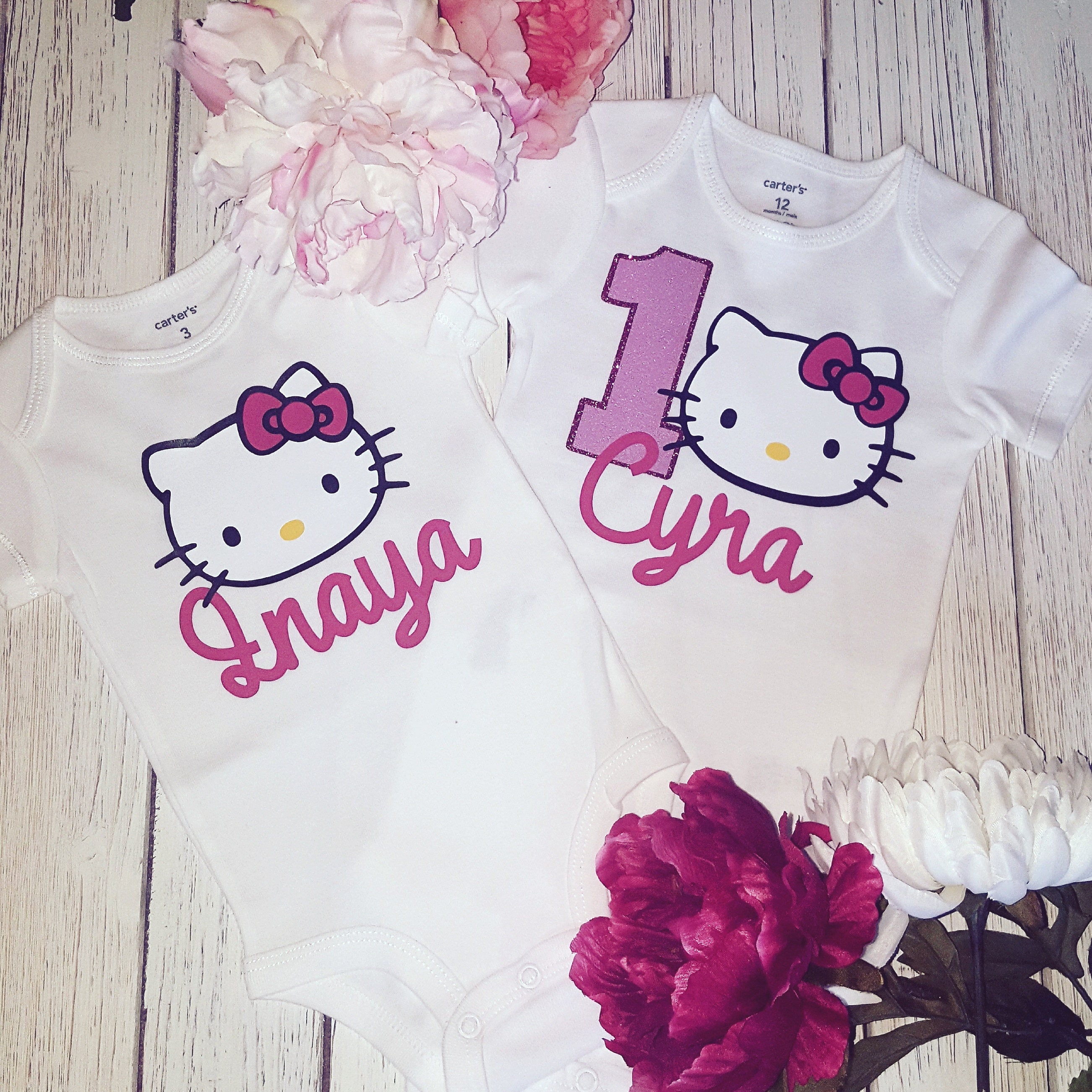 hello kitty onesie baby