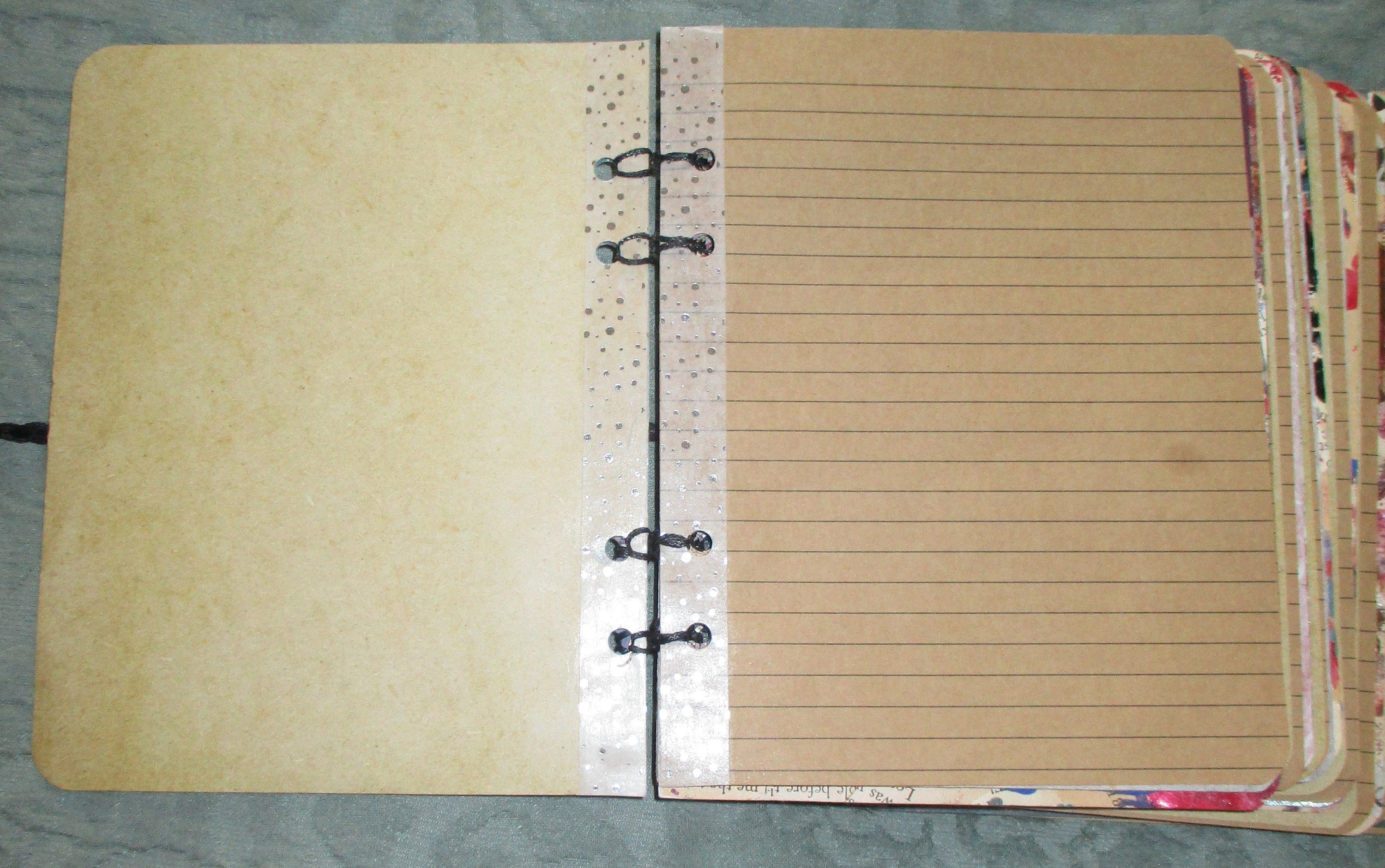 Celebrate Junk Journal Made With Slip Knot Binding Technique Etsy