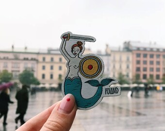 Travel patch: Poland (Mermaid of Warsaw)