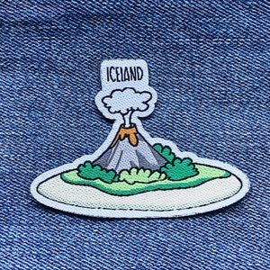 トラベルパッチ: アイスランド (火山)