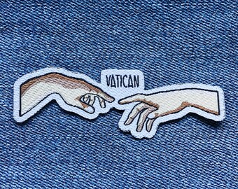 Travel patch: Vatican (Michelangelo's Creation of Adam)