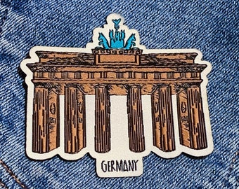 GERMANY LANDMARK Iron On Patch German