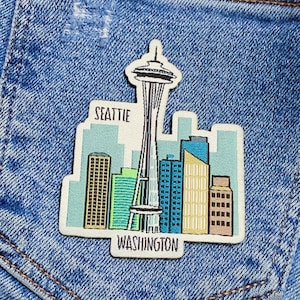 Travel patch: Seattle (Space Needle), USA, Washington state