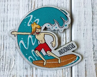 Travel patch: Indonesia (surfing)
