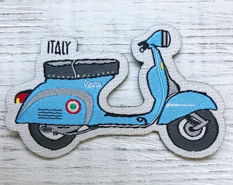 Travel patch: Italy (Vespa)