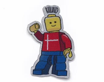 Travel patch: Billund, Denmark (LEGO minifigure)