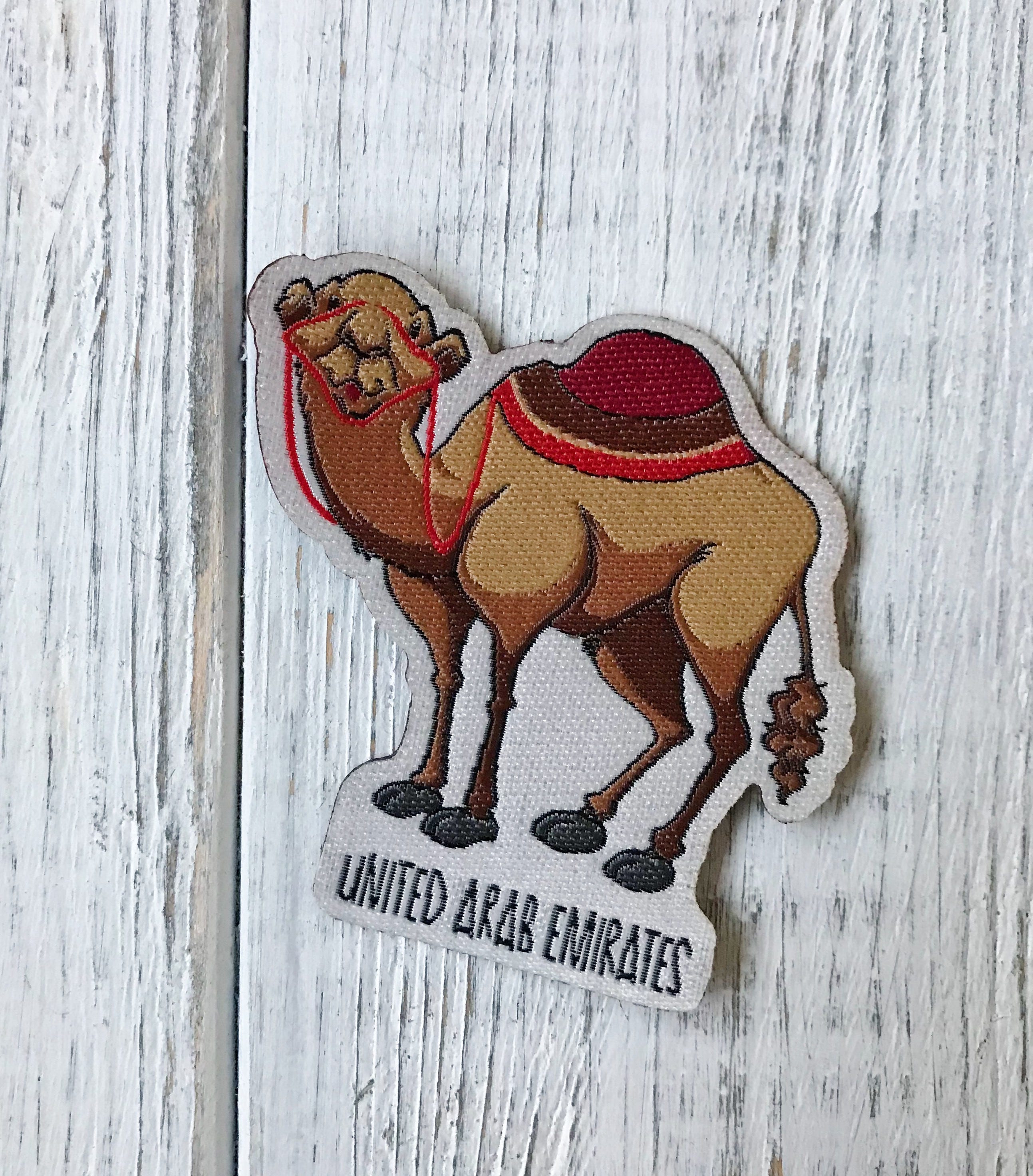 Travel Patch: United Arab Emirates (camel) - Etsy