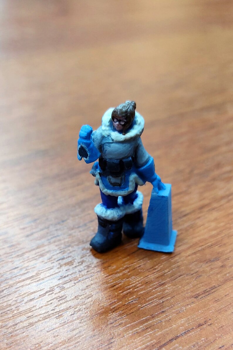 Mei Overwatch Overwatch miniature 28 mm 32 mm Mei | Etsy