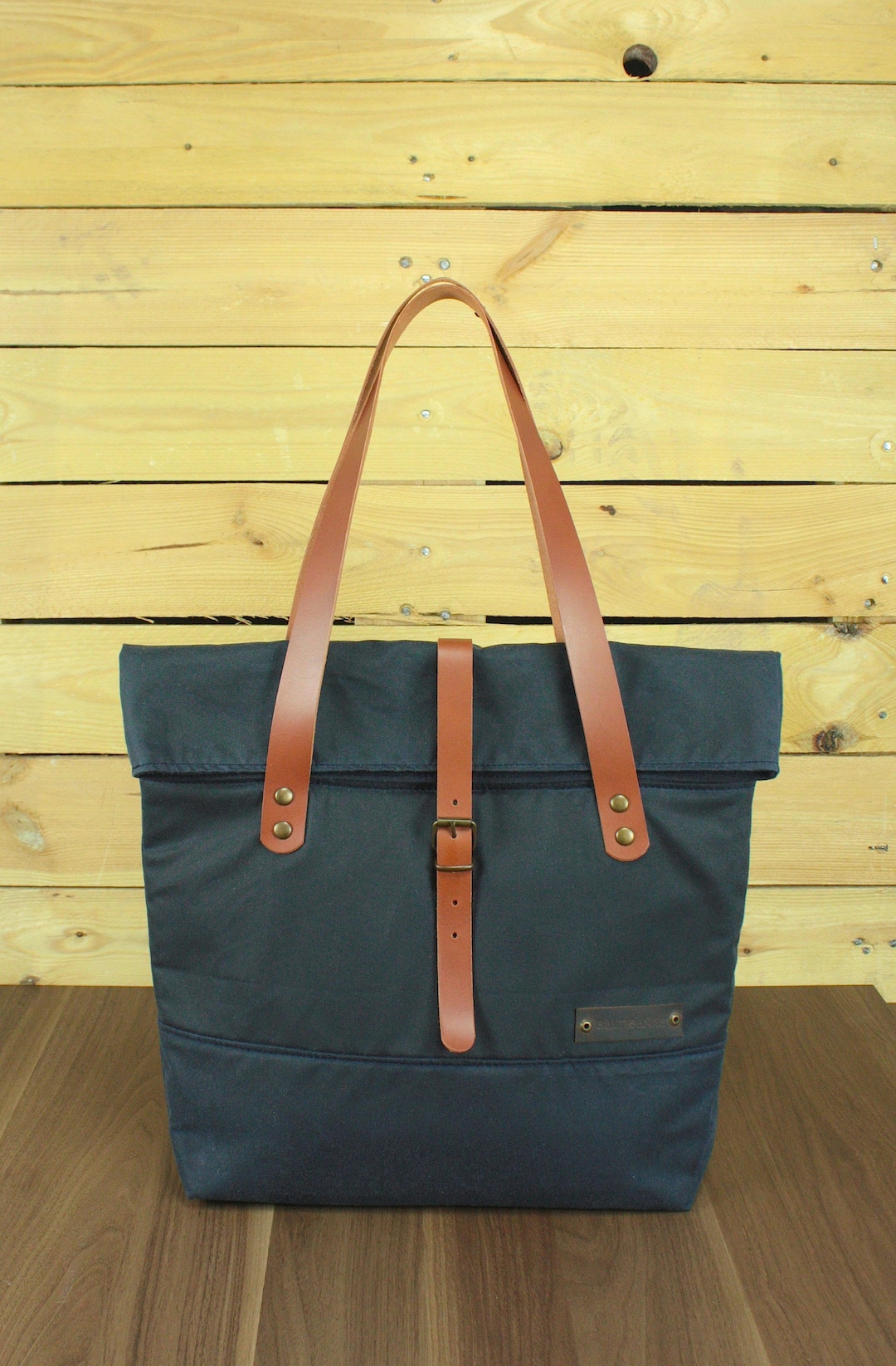 Waxed Canvas Tote Bag, Travel Bag, Canvas Tote, Waterproof Tote Bag