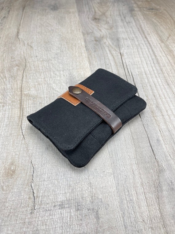 Waxed Canvas Tobacco Pouch Tobacco Pouch Smoking Etsy