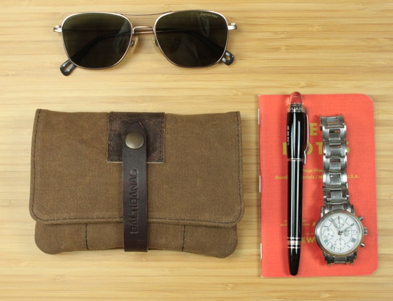 canvas tobacco pouch Waxed Canvas Tobacco Pouch, Smoking Accessories, Canvas Tobacco, Cigarette  Cases, Canvas and Leather Tobacco, Tobacco Case, Tobacco Bag