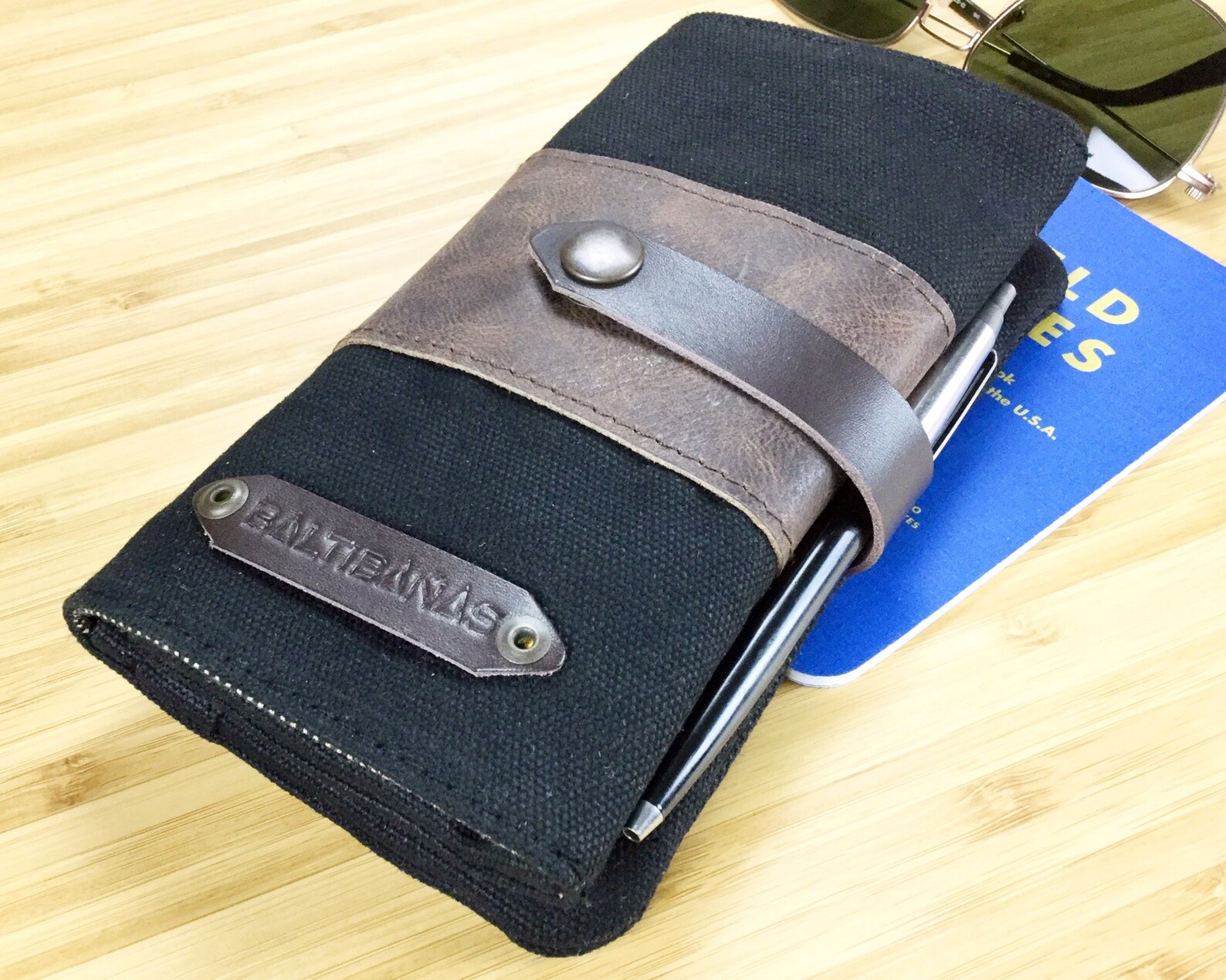 Waxed Canvas Roll Bag for Your Smoking Pipe Waterproof Cover Etsy