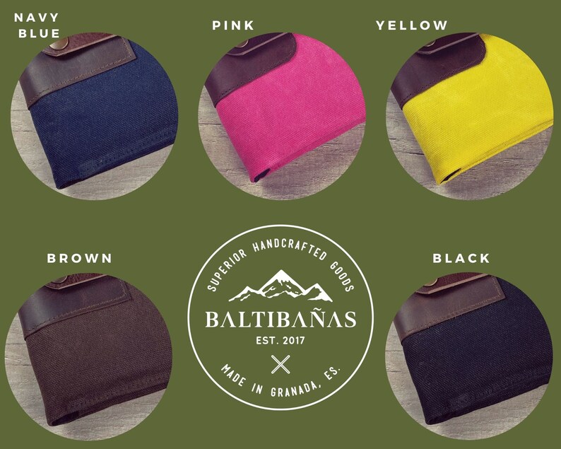 Waxed Canvas Pipe Case Accessories Smokers Waterrepellent Etsy