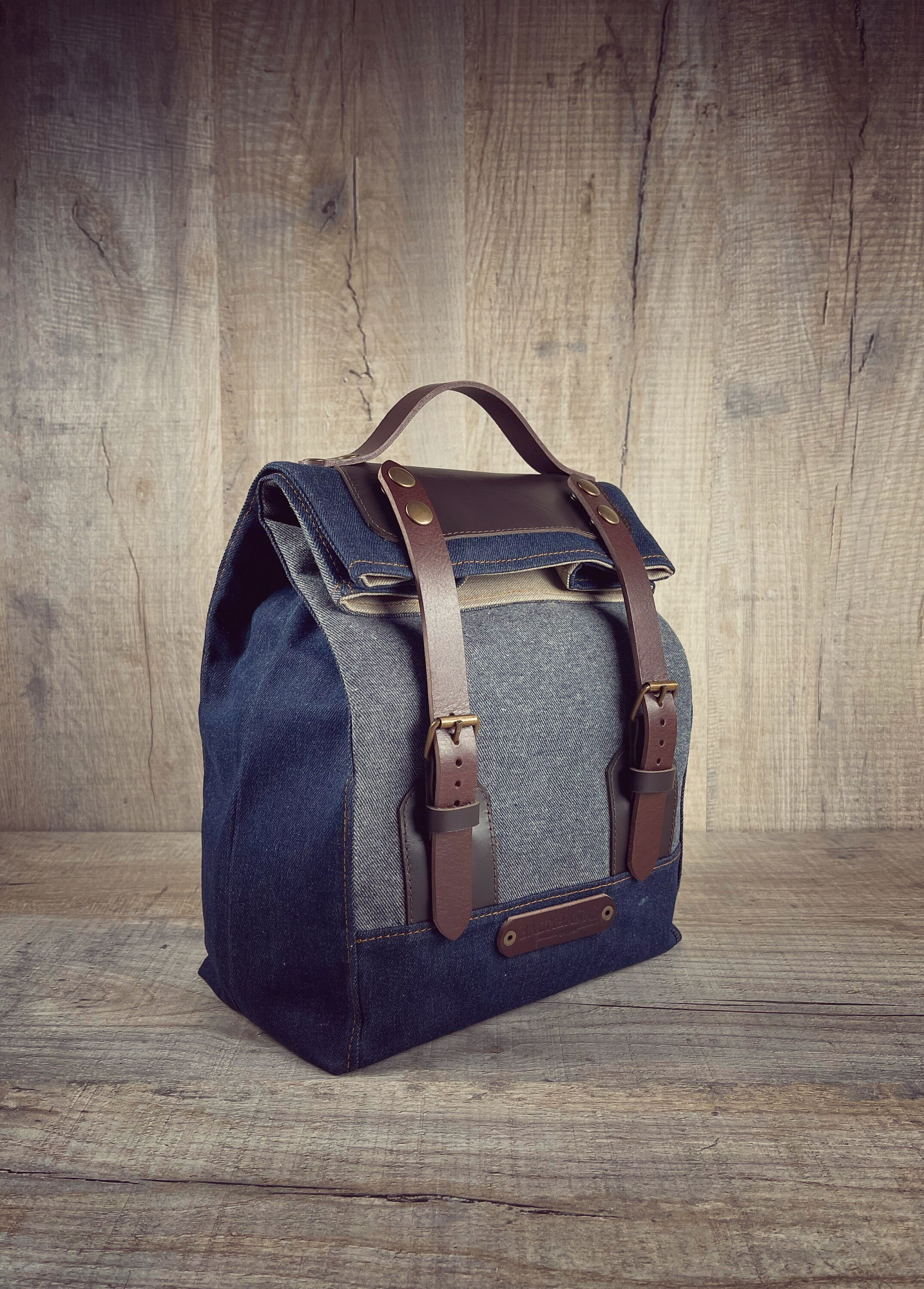 Denim lunch bag deals