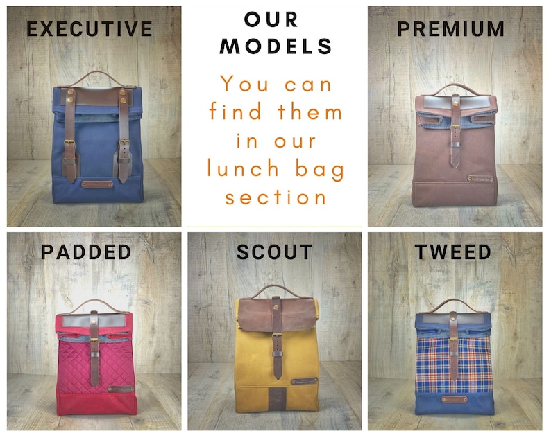 Lunch Bag to Take to Work Vintage Style Lunch Bag Waterproof Etsy