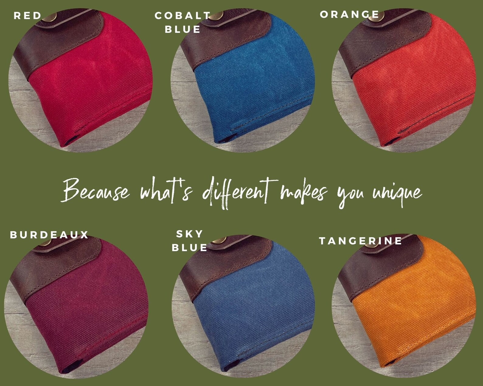 Waxed Canvas Roll Bag for Your Smoking Pipe Waterproof Cover Etsy