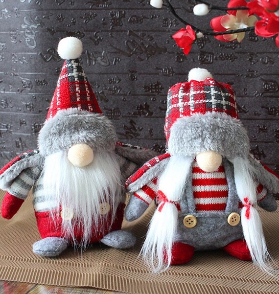 Adorable Gonk Little Sweedish Gnome Handmade Christmas Etsy UK