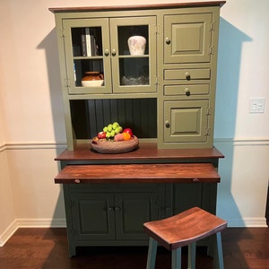 Lancaster - Amish Large Hoosier Cabinet - Free Shipping (Ships in 6-8 Weeks)